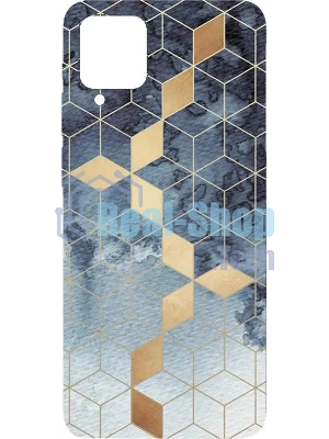 Чехол (клип-кейс) Gresso Meridian, для Samsung Galaxy A12, синий gr17aaae8939