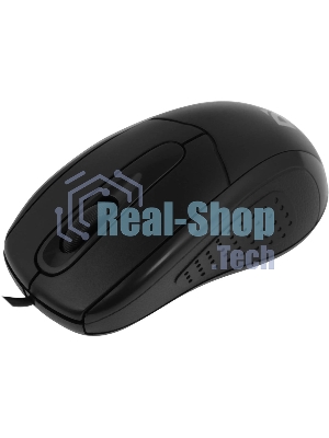 Мышь проводная Defender Standard MB-580 черный, 1000 dpi, USB, кнопки - 3