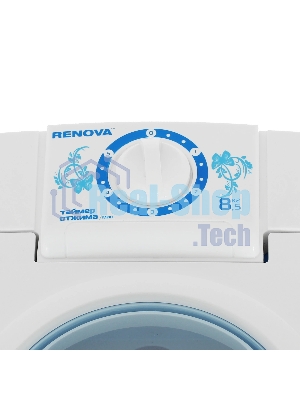 Центрифуга Renova SD-80TS1(P) белый/голубой, 8.5 кг, 1400 об/мин, 44 x 78 x 43 см
