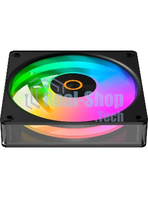 Вентилятор для корпуса Ocypus Gaммa F12 Elite BK ARGB 3 IN 1, 120x120x25мм, 4-PIN PWM, 600-1800 RPM, 26 DBA MAX, HYDRO BEARING