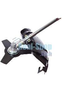 Триммер бензиновый RedVerg Gb52C. 2,2кВт/3,0л.с; 51,7 куб.см, прямая неразъемная штанга, велосипедная рукоятка, диск 3х лоп.- 255х25,4