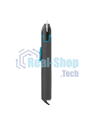 Нож-скребок выдвижной Gross 78890, 19 мм, сменное лезвие, SK2, 5 запас. лезвий, алюмин. корпус