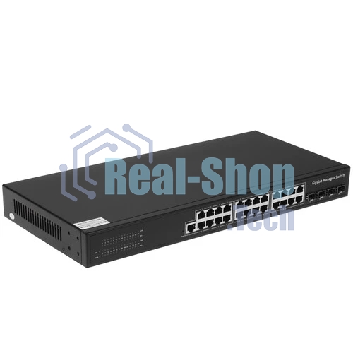 Коммутатор Cudy GS2024S2, 24×1 Гбит/с, 4×1 Гбит/с SFP