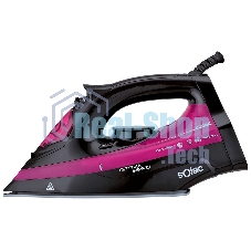 Утюг Solac Optima Perfect PV2114 фиолетовый/черный, 2600 Вт, 35 г/мин, 160 г/мин, 380 мл