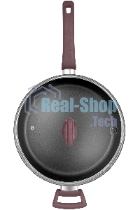 Сотейник Rondell Fest RDA-1526 d=28 см, (с крышкой) черный