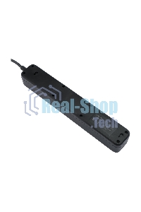 Сетевой фильтр Гарнизон 2.0 EPS-5-B-3 5р, 10А, 3 м, ур.защиты 2+, черный, пакет (21443)