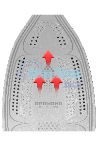 Утюг Redmond RI-C283 2400Вт красный/черный