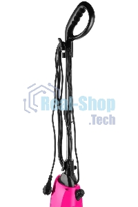 Швабра паровая Kitfort КТ-3940 1500Вт розовый/черный