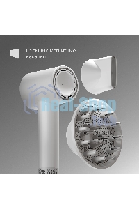 Фен для волос с BLDC-мотором и диффузором, Tuvio HD16EI01, белый