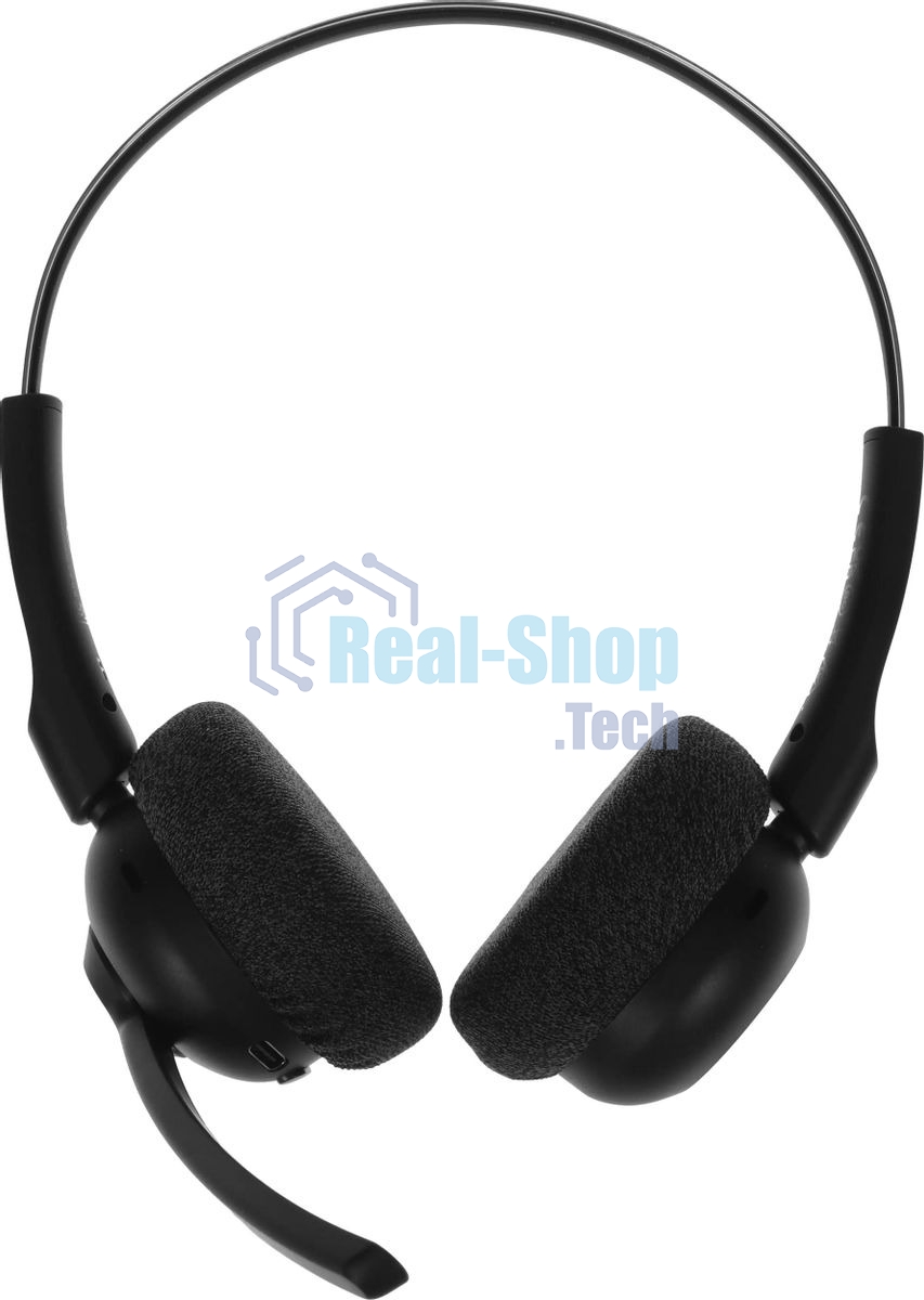 Гарнитура JLab GO Work Pop Wireless Headphones чёрный, беспроводная, Bluetooth, до 50 ч