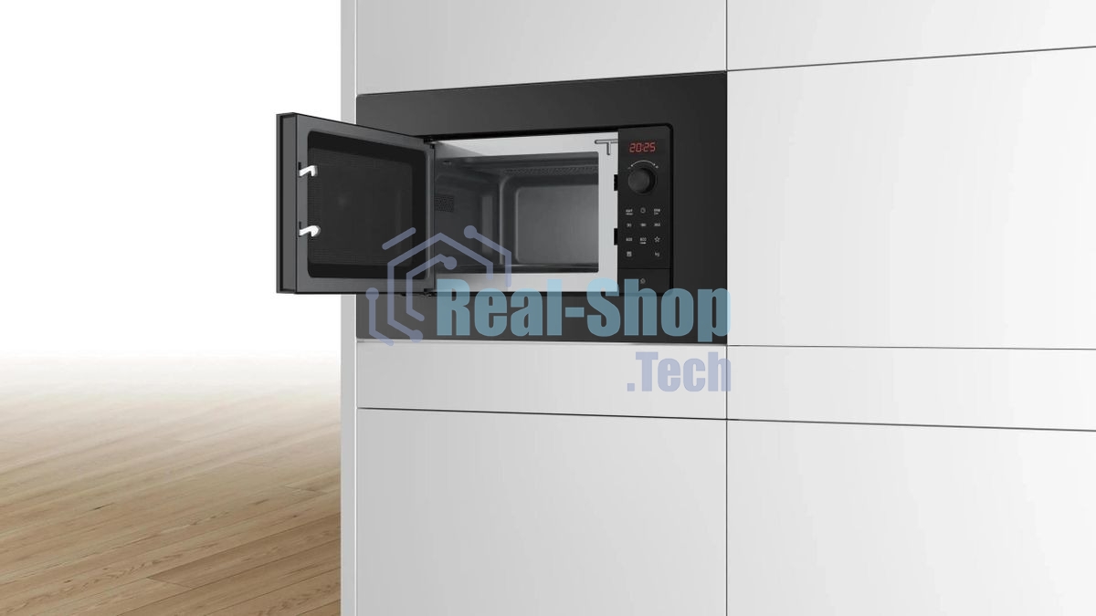 Микроволновая печь Bosch BFL623MB4 черный (встраиваемая)