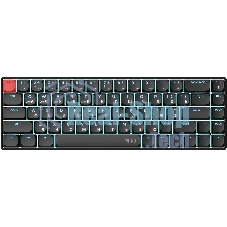 Клавиатура Acer OKR400 гибридная, USB Type-A, Bluetooth, радиоканал, чёрный