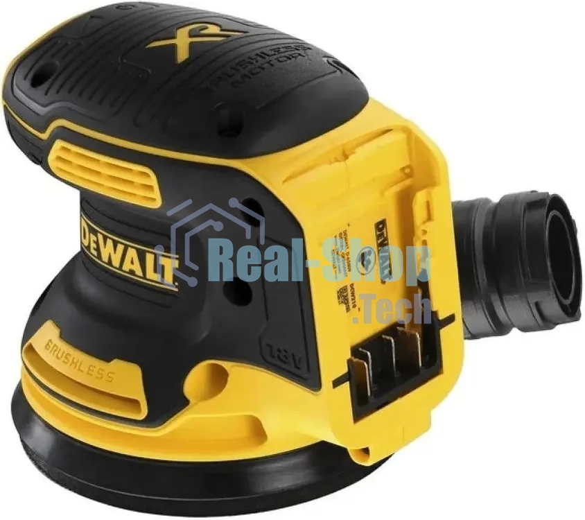Эксцентриковая шлифовальная машина DCW210N (без з/у и акк.). 18.0 В XR эксцентриковая (орбитальная) шлифовальная машина, 125мм, без аккумуляторов и з/у