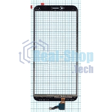 Сенсорное стекло (тачскрин) для Huawei Honor 7A Pro Y6 2018, черное