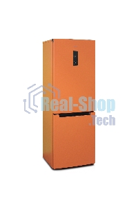 Холодильник Бирюса Б-T920NF оранжевый двухкамерный 210/100 л морозилка снизу, No Frost