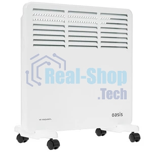 Конвектор Oasis VK-10 белый, 1000 Вт, 15 м2, термостат