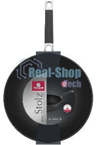 Сковорода ВОК Rondell Stolz RDA-1771, 28 см, без крышки, серый