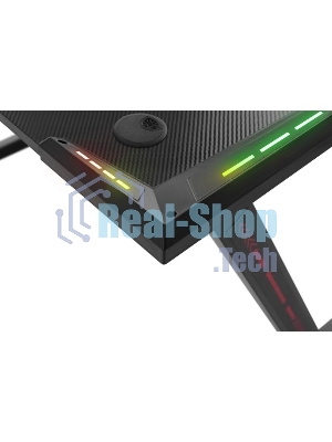 Стол игровой Defender Jupiter RGb, подвес кружки+гарн., черный_5