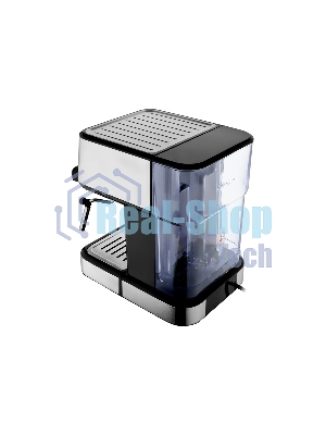 Кофеварка рожковая BRAYER BR1104 серебристый/черный, исп. кофе - молотый, 1,5 л, 1100 Вт, 15 бар