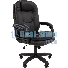 Кресло офисное Chairman 668 LT NEW экопремиум, черный
