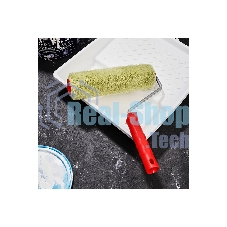 Валик Rexant полиакрил зеленый, ворс 18 мм, ширина ролика 240 мм, Ø 42 мм, бюгель 8 мм серия 