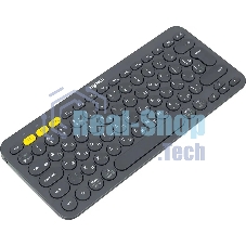 Клавиатура беспроводная Logitech K380, Bluetooth, темно-серый