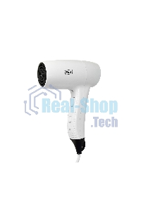 Фен для волос настенный Puff 1202, белый