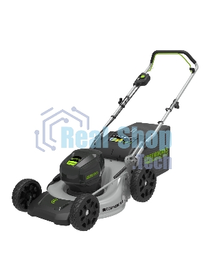 Газонокосилка аккумуляторная GreenWorks GС82LM46 82V, 46 см, бесщеточная, без АКБ и ЗУ (2502407)