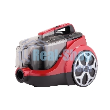 Пылесос Kraft KF-KVC 2501 красный/черный, 430/2500 Вт, уборка сухая, пылесборник контейнер, 2.5 л