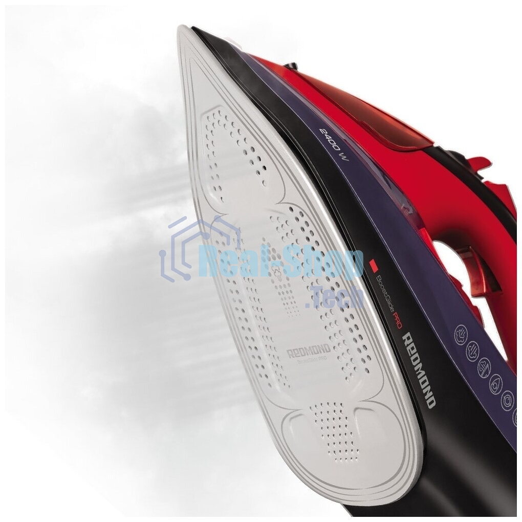 Утюг Redmond RI-C283 2400Вт красный/черный