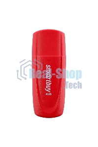 Флешка USB R/W SmartBuy R/W Scout Red (SB004Gb2SCR), 4Gb, USB 2.0, R/W 10/7, красный