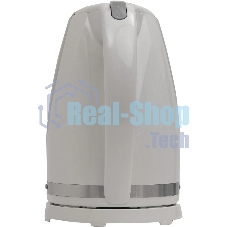 Чайник электрический Oasis K-2PW 1.7л. 2200Вт белый корпус: пластик