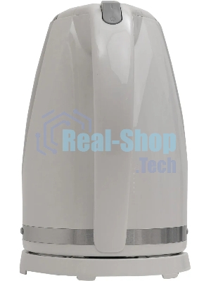 Чайник электрический Oasis K-2PW 1.7 л, 2200 Вт, белый корпус: пластик