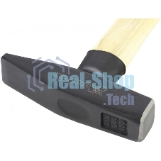 Молоток слесарный Matrix 400 г, квадратный боек, деревянная рукоятка