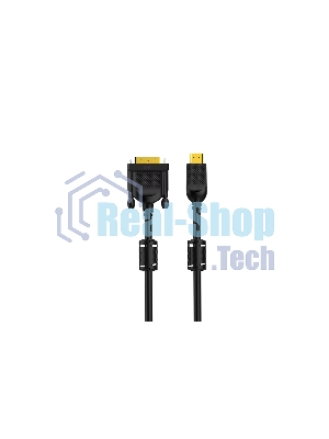 Кабель HDMI AM/DVI(24+1)M, 1.8м, CU, 1080P@60Hz, 2F, VCOM CG484GD-1.8M