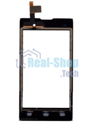 Сенсорное стекло (тачскрин) для Fly IQ4418 ERA Style 4, черное