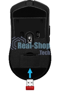 Мышь беспроводная Defender Demon GM-534 черный, 3200 dpi, радиоканал, USB, кнопки - 6