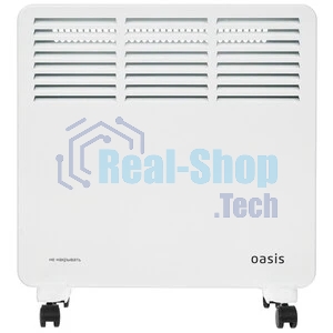 Конвектор Oasis VK-10 белый, 1000 Вт, 15 м2, термостат