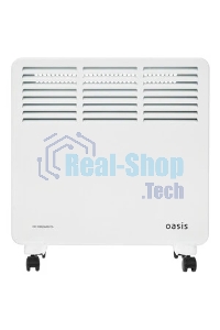Конвектор Oasis VK-10 белый, 1000 Вт, 15 м2, термостат