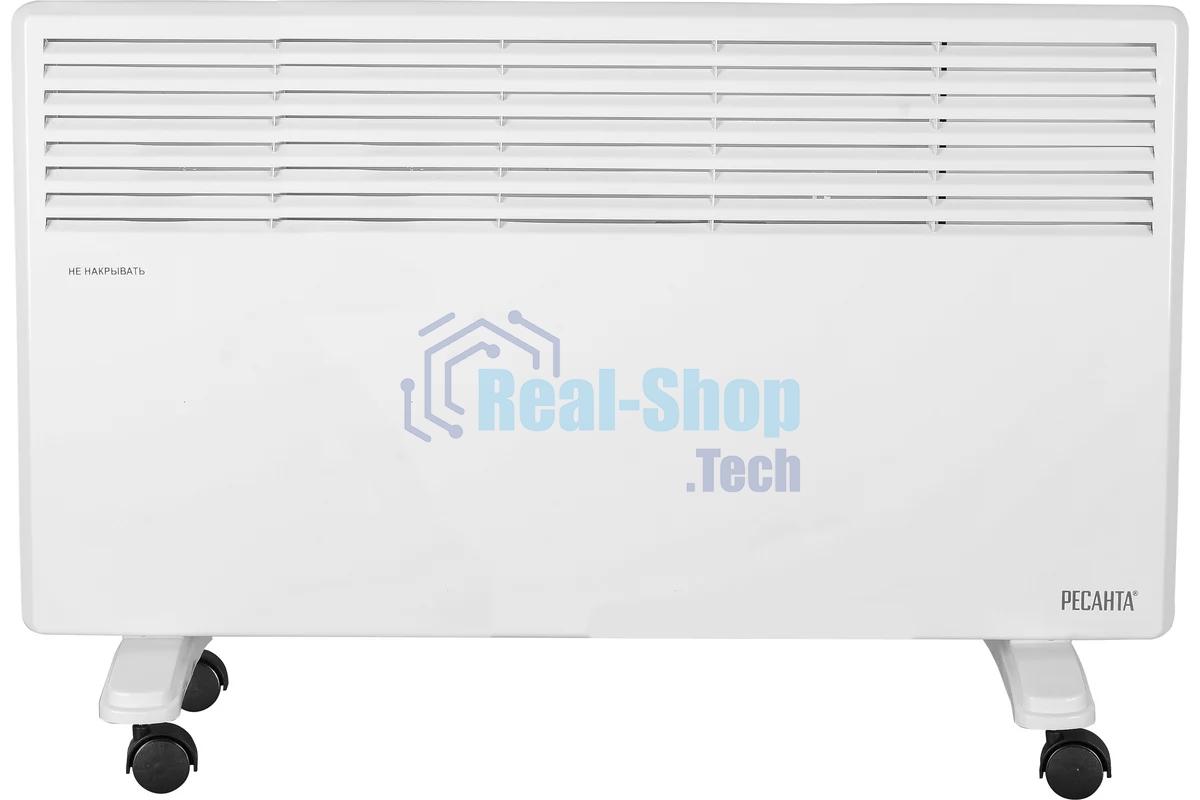 Конвектор Ресанта ОК-2500 белый, 2500 Вт, 30 м2, термостат