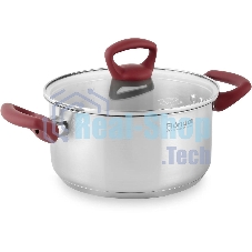 Кастрюля Rondell Heidi RDS-1114, 4.8л, с крышкой, 24см, сталь
