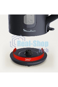 Чайник электрический Moulinex BY2M0810 1.7 л, 2400 Вт, черный