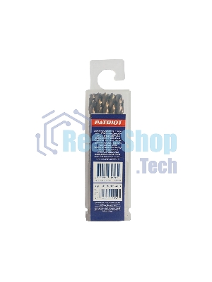 Сверло по металлу (4.0х75/43 мм; 10 шт.) EDGE by PATRIOT815010029