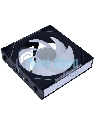 Вентилятор для корпуса Lian-Li Uni Fan SL-INF Wireless 120 ARGB 120х124.5x28 черный 4-pin 29.2дБ (упак.:3шт) (G99.12SLIN1W3B.R0) Ret