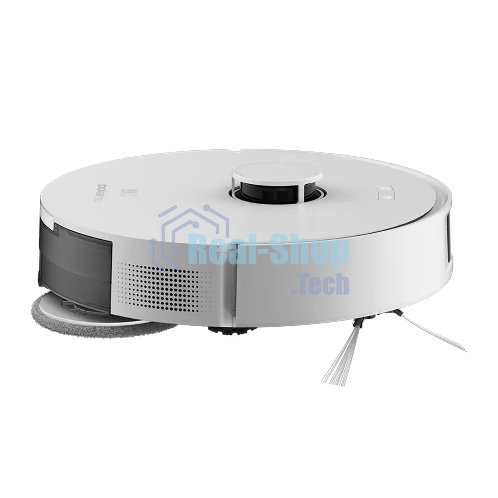 Робот-пылесос Polaris IQ Home PVCR 4750 белый, 5000 мAч Li-ion, уборка сухая/влажная, пылесборник контейнер 0,22 л