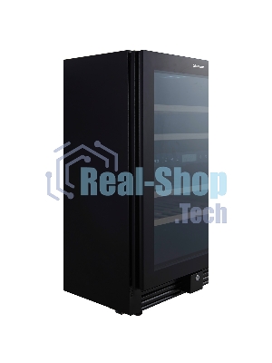 Винный шкаф встраиваемый Cellar Private CP043-2TBH чёрный, 129 л, 2 отсека, 43 бут.