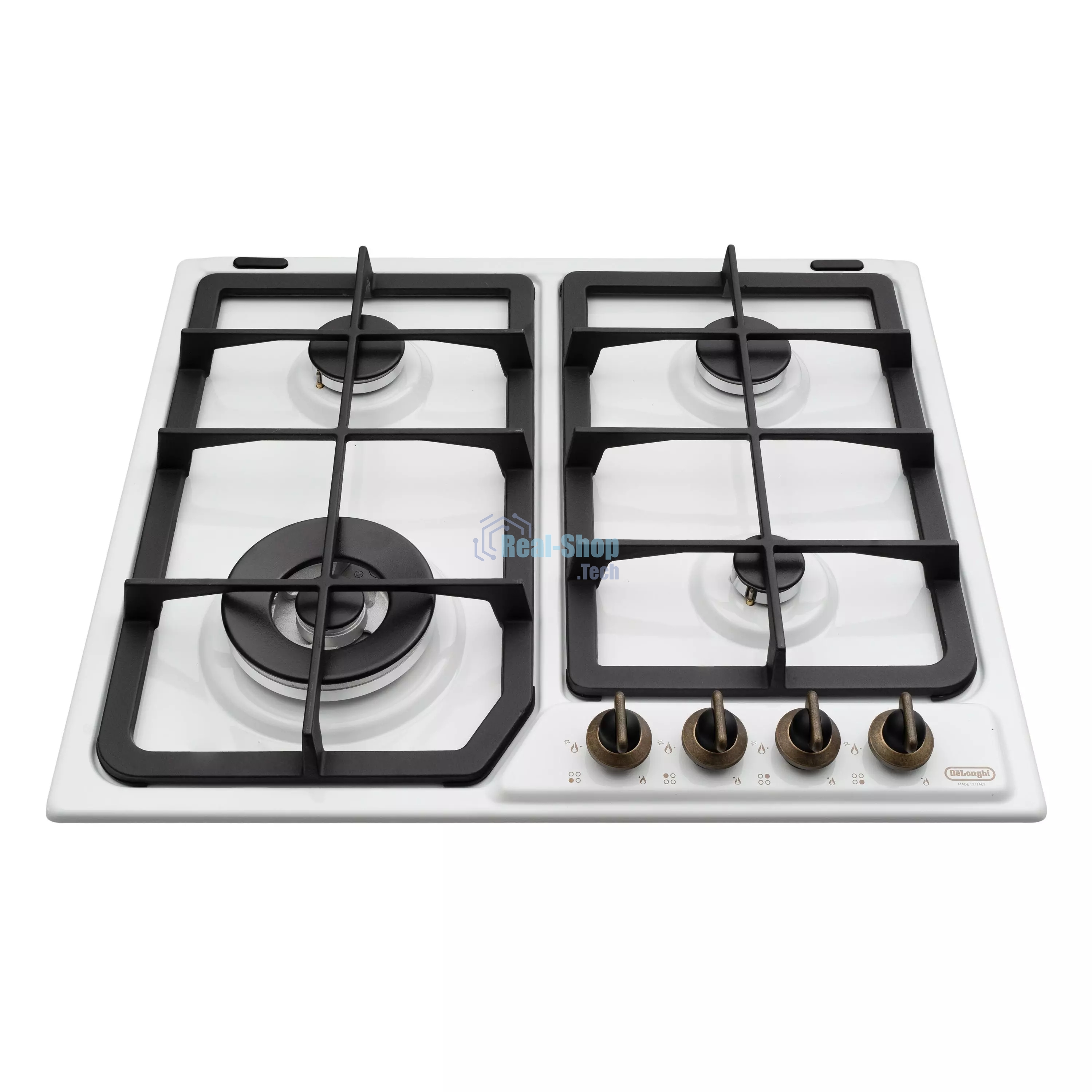 Газовая варочная поверхность DeLonghi BF 46 PRO RUS, 4 конфорки, эмаль, 8000 Вт