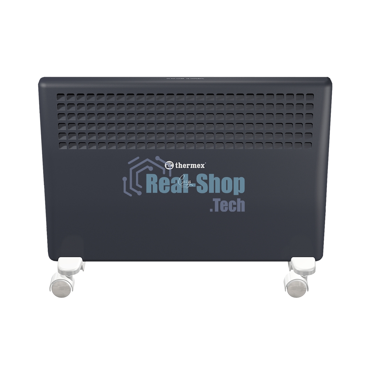 Конвектор Thermex Cozy 2 черный, 2000 Вт, 25 м2, термостат