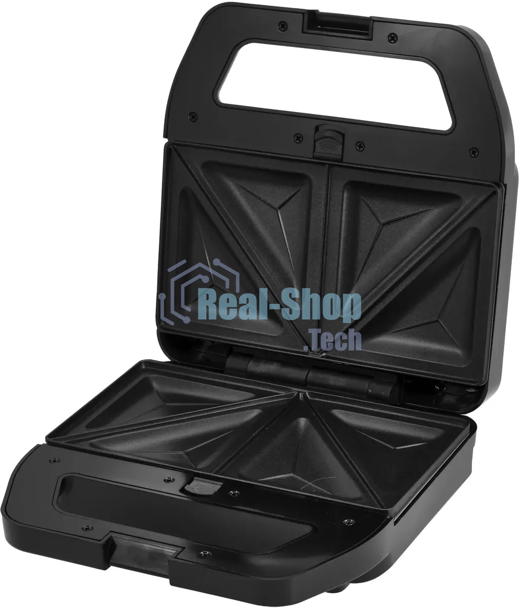 Вафельница Vitek VT-2626 850Вт черный/серебристый