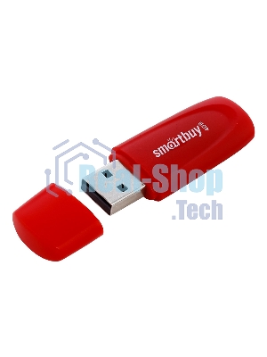 Флешка USB SmartBuy Scout Red (SB004Gb2SCR), 4Gb, USB 2.0, R/W 10/7, красный
